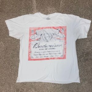 Cropped Budweiser Tee